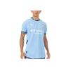 Puma Manchester City FC SS24 Повседневный спортивный пуловер с круглым вырезом Комфортная футболка с короткими рукавами Мужские топы Синий 775050-01