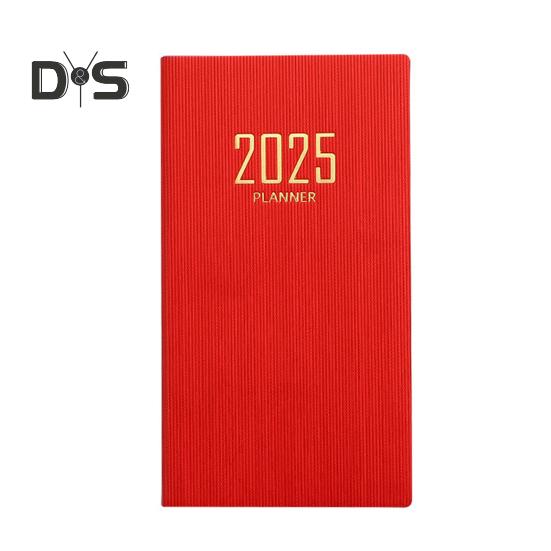 Плотная бумага Блокнот Гладкое письмо Без растекания чернил Обложка из искусственной кожи Формат А6 Бумажный ежедневник Рабочий график Журнал