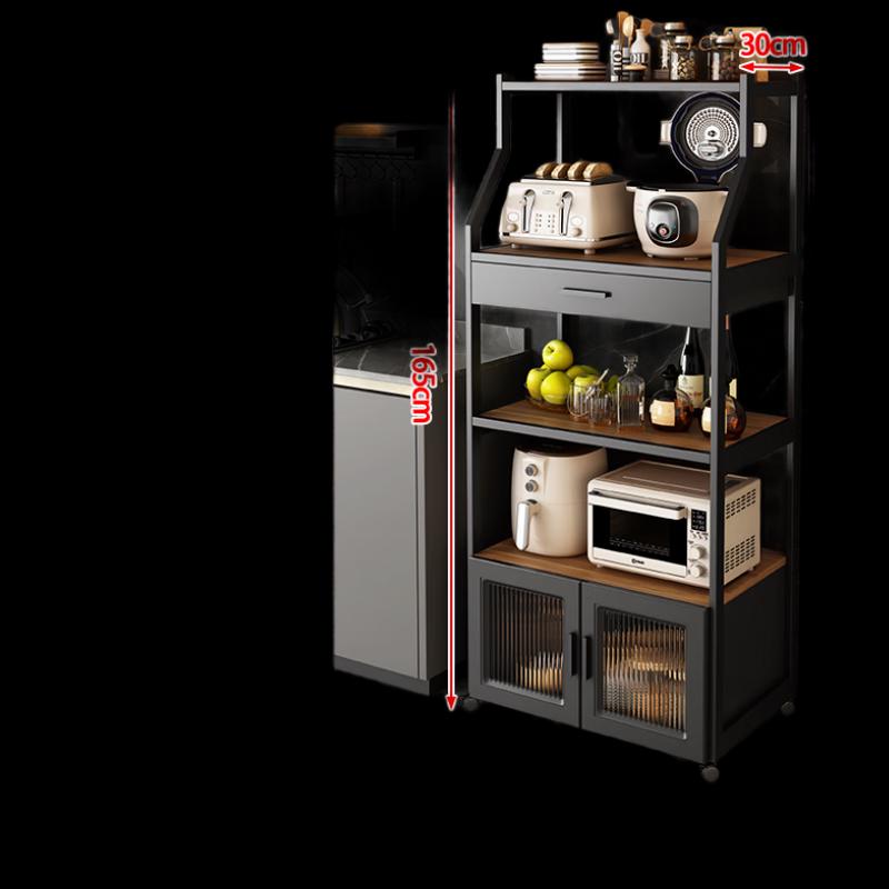 Deer-Tone 5-Tier Aluminum Kitchen Storage Cabinet with Drawer