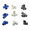 PVC Three-dimensional 3 way 4 Way 5 Way Water Pipe Connector Innner Diameter 25mm Pipe Fittings Irrigation Equal Adapter 1 Pc