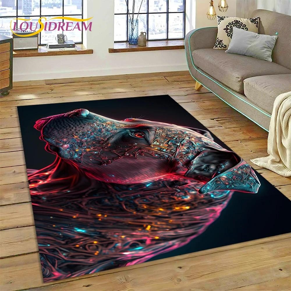 Милая собака Самоед, Чихуахуа, Хаски, Коки Мультяшный Ковер Коврик для Спальни Гостиной Дома Украшение Дивана, Детский Большой Декор Напольный Коврик