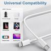 66W Type C PD 30W USB Cable For Apple iPhone 16 15 14 13 11 Pro Max 12 Mini 7 8 Plus XS R Fast Charging USB C Cable Charge Wire 4