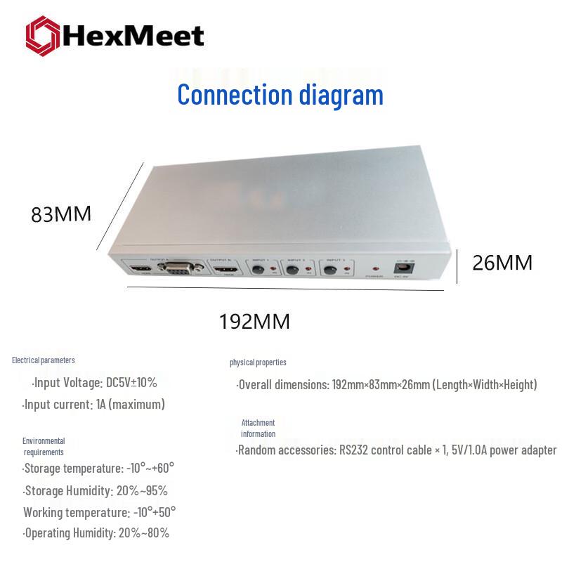 Модуль видеоконференцсвязи Hexmeet M16 4K (Китайская версия)