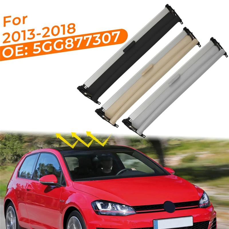 AB61-For VW Golf 7 MK7 R GTI Polo 2013-2020 Sunroof Curtain Assembly Skylight Roller Shutter 5GG877307