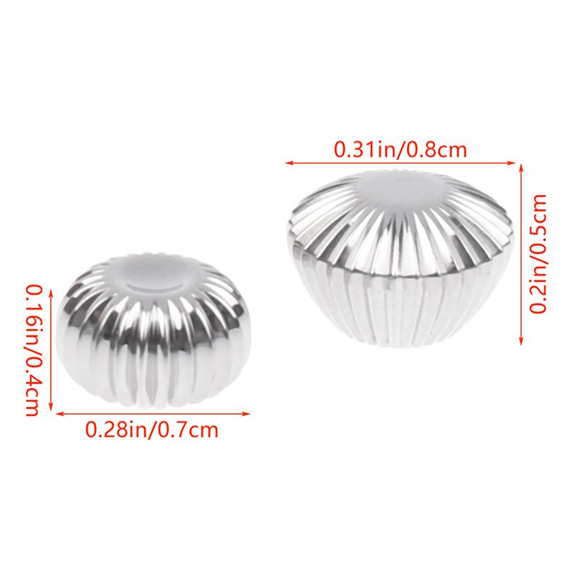 Серебряная заводная головка часов из нержавеющей стали разных размеров для часов St3600/St3621 Eta 6497 6498 с ручным заводом, аксессуар