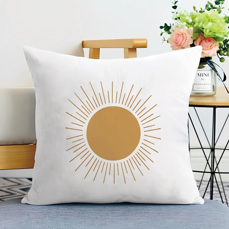 Декоративная наволочка Morandi Color Matching Print для спальни, гостиной, квадратная подушка, наволочка