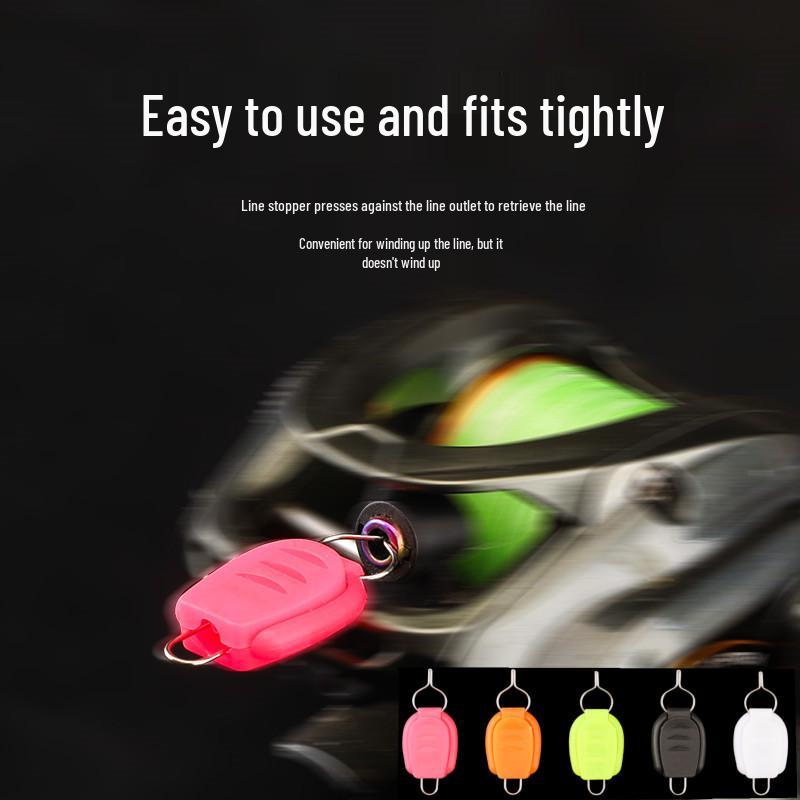 Удилище и катушка с бейткастером, стопором лески, клипсой для шпули и системой быстрой смены приманок