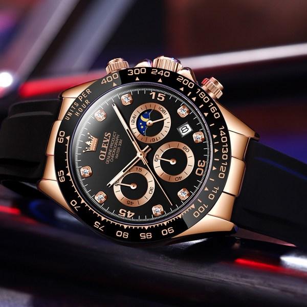 Мужские часы Cogot Hoa Watch Водонепроницаемые светящиеся брендовые часы, популярные корейские часы