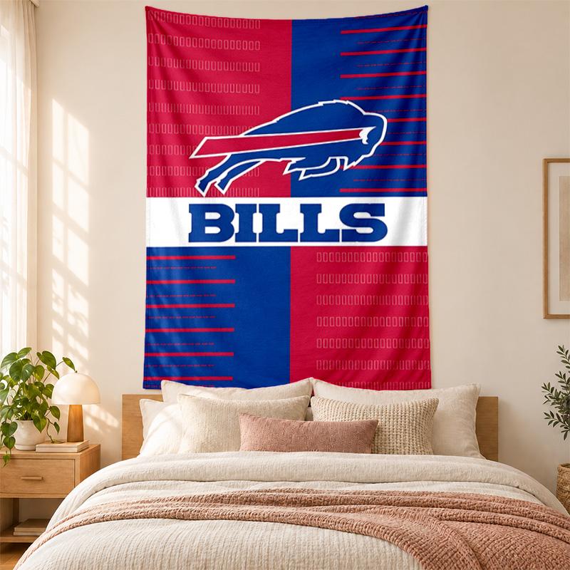 Buffalo Bills Tapestry highquality for decorating living room bedroom dorm walls ideal as bedroom wallart orholiday gift