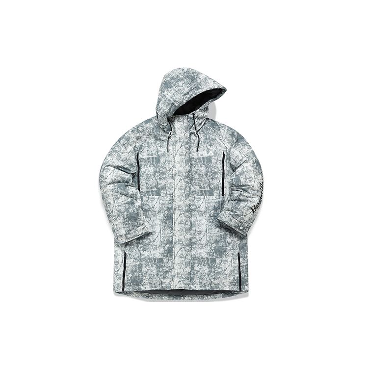 Fila Fusion Модная теплая пуховая куртка мужская куртки T11M146902F-WT