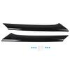 2 Pcs Windshield Outer Side Pillar DW1725 Black Outer Pillar Molding Trim Replacement for Ford Flex