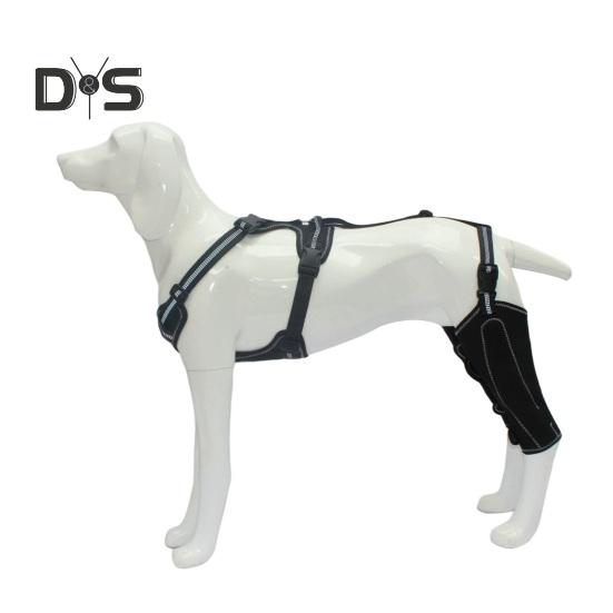 Фиксатор колена для задней ноги собаки Фиксатор колена для бедра собаки Поддержка передней крестообразной связки при дисплазии тазобедренного сустава у собак Артрит Вывих коленной чашечки