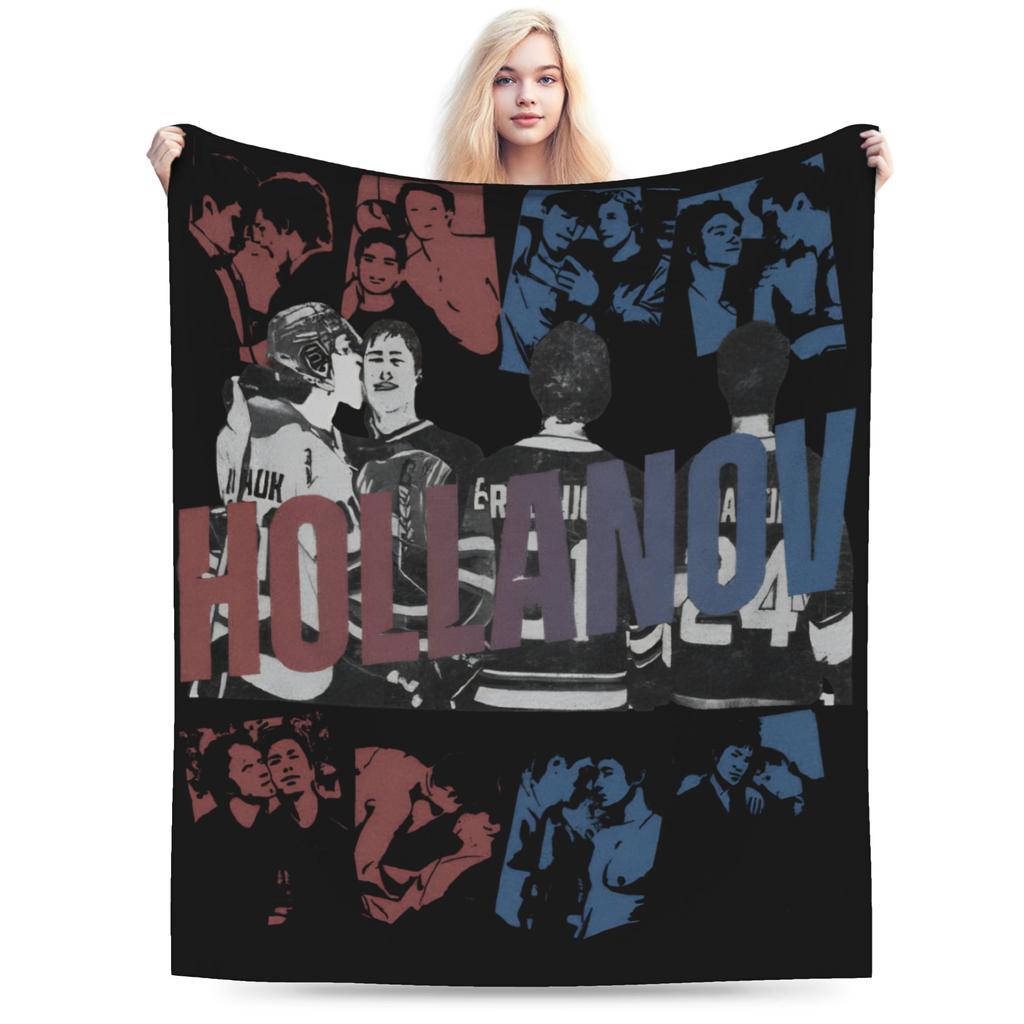 Warm Cozy Blanket Travel Office Ilya Shane Hockey Romance Heated Rivalry Throw Blanket Print  Bedspread For Home Decor