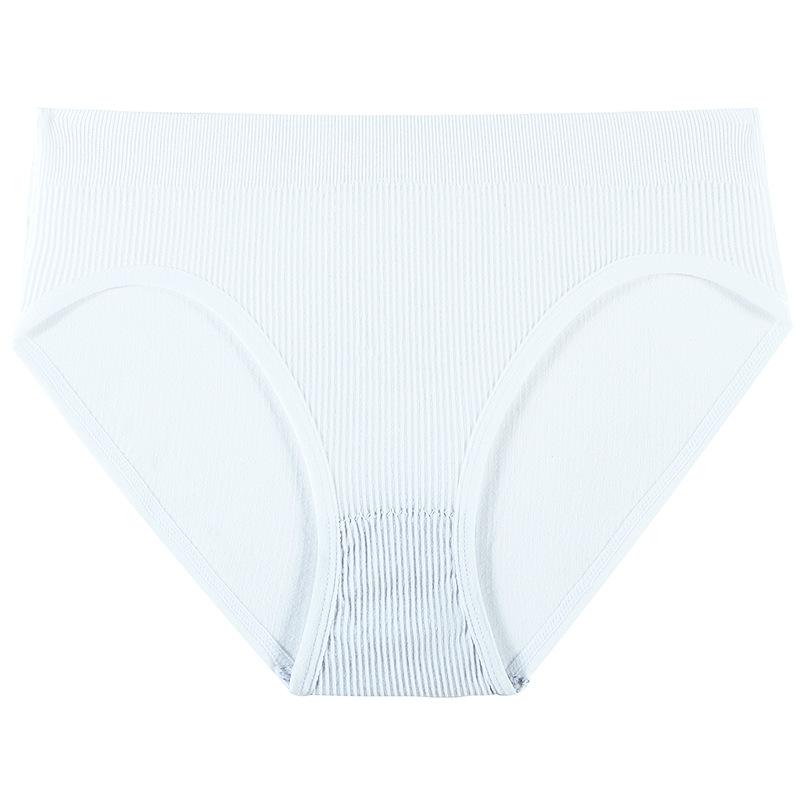 Нижнее белье для женщин, бесшовное и удобное, треугольное нижнее белье, чистый хлопок, дышащее, приподнимающее бедра, однотонное женское нижнее белье