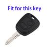 Новый чехол для ключей из ТПУ для Peugeot 106 107 206 207 306 307 406 407 для Citroen C1 C4, защитная крышка для дистанционного управления, аксессуары