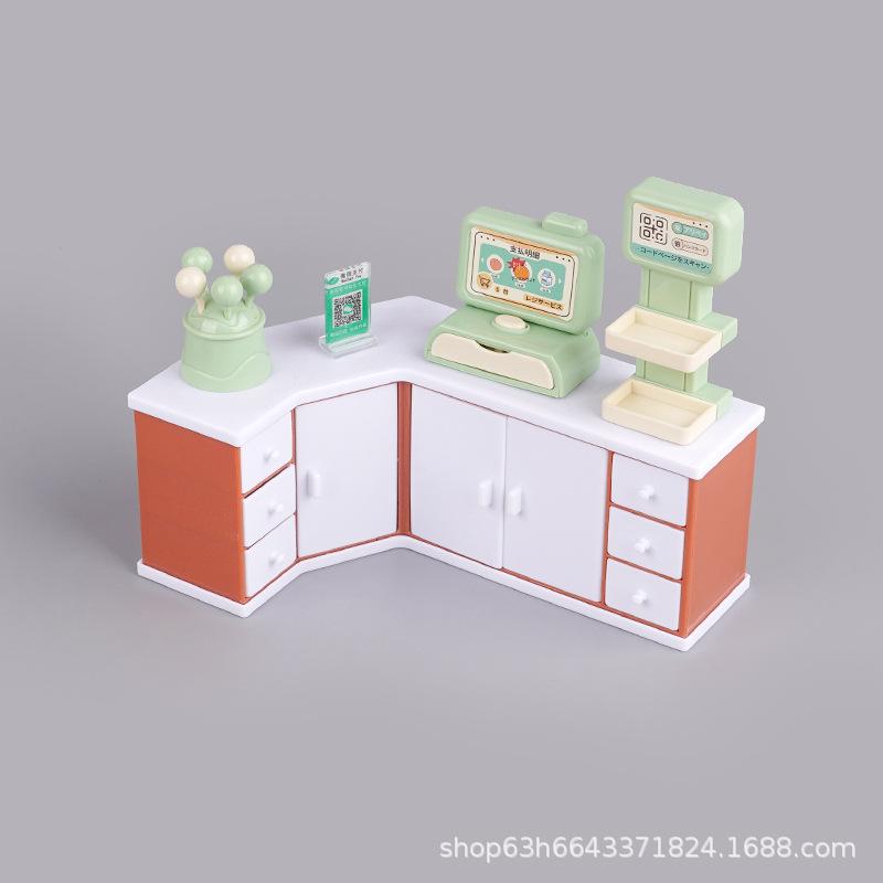 Миниатюрная Мини Съедобная Игровая Хлебная Полка для Куклы Реальная Модель Закуски Игрушка Сцена Детского Игрового Домика Маленькое Украшение