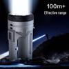 Deli DL551300A Rechargeable Flashlight with Tail Light