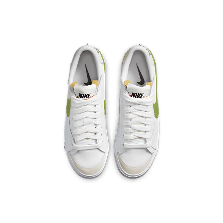 Nike Blazer Low '77 Jumbo 'White Chlorophyll' (Unisex) White / Chlorophyll / Coconut Milk / Black Skate Shoes DV9122 131