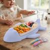 Deepened Food Tray Cartoon Dinning Plate Eco-friendly Food Dish  Gifts