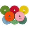 Konfor 10cm Diamond Polishing Pad, Stone Polishing Pad Disc for Marble and Granite, Wet Polishing