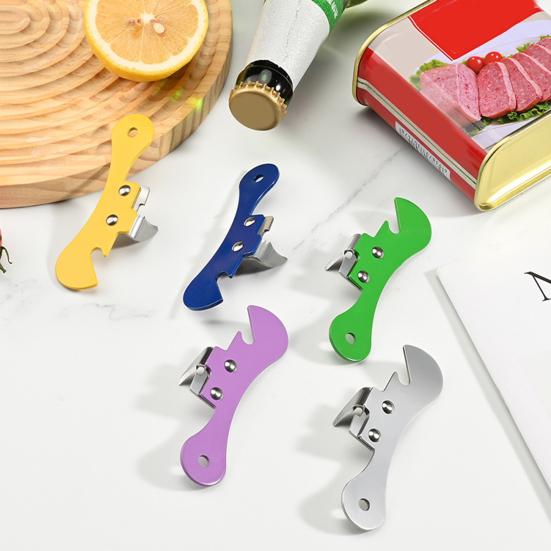 Ручной консервный нож Yousheng, брелок, карманный открывалка для пивных бутылок, нержавеющая кухонная утварь для кемпинга и пешего туризма