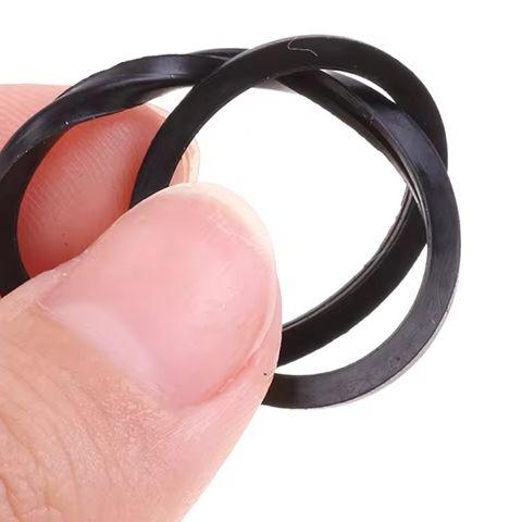 4Pcs Motorcycle Mountain Road Bike Disc Brake Caliper Sealing Ring O-Ring Brake Piston Bicycle PE Wear-Resistant sealing Ring