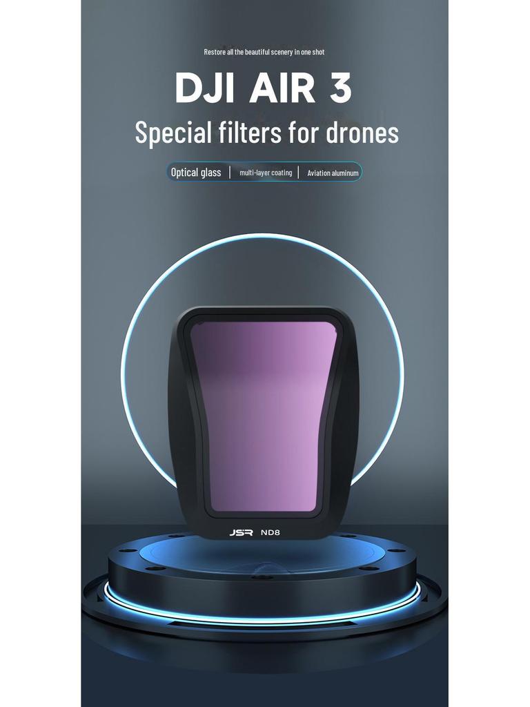 Набор фильтров для дронов DJI AIR3 ND/CPL Starlight и Anti-Light Pollution