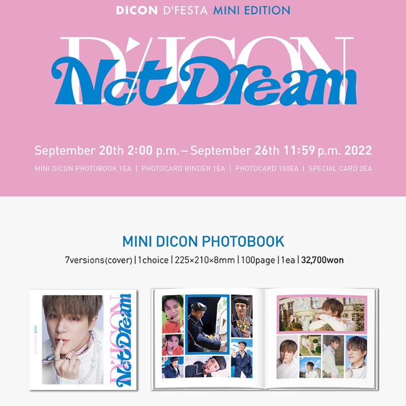 NCT DREAM DICON D'FESTA Мини-издание (МАРК, ДЖИСОН, ХЭЧАН)
