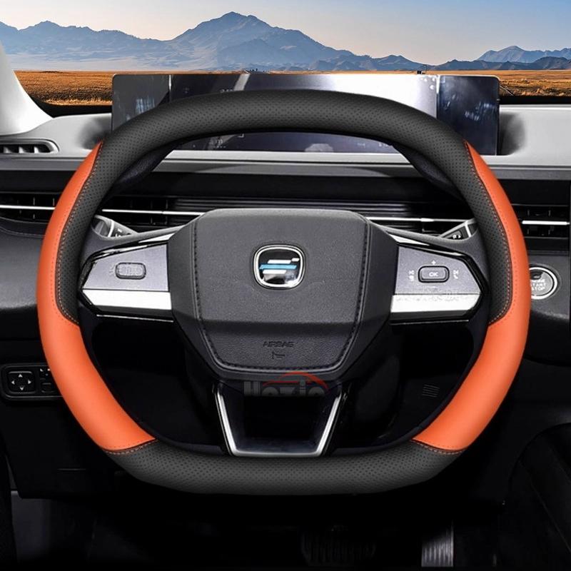 Кожаная накладка на руль автомобиля для Changan Eado Plus UNI-V UN-K UNI-S CS55 PLUS Аксессуары для интерьера 2025 2026