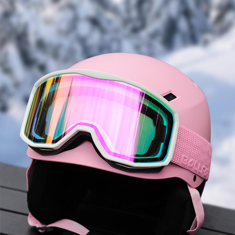 Лыжные очки Очки Женские лыжные очки Дышащие Высокой четкости Антизапотевающие Карта Миопия Мужские лыжные очки