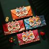 4Pcs/Set Dance Lion Red Envelope Dragon Year Chinese New Year Folding Packet Envelopes