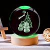 1pc 3D Crystal Ball Night Light Warm Light Birthday Gift of Night Light Creative Crystal Ball Desktop Decoration Birthday Gift