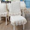 Чехол на стул, сиденье, четыре сезона, нескользящий, утолщенный, бытовой, в европейском стиле, подушка для табурета, съемный чехол на стул