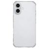For iPhone 16 Plus TPU Case WANLONFENG WL3 Series 1.5mm Phone Cover with Tempered Glass Film