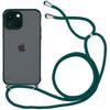 Protective Case - E.F.CONNECTION - for iPhone 14 - Semi-rigid - Night Green - Matte Effect