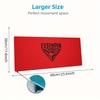 Essendon Football Club Large Size Mouse Pad Large Gaming Table Cushion Non-slip Laptop Tablet Big Mousepad XXL Mat Mini PC Playmat With Lock edge