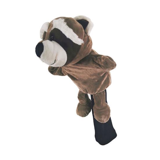 Чехол на голову клюшки для гольфа мягкий чехол для водителя с изображением животного плюшевый лев/тигр/бегемот/обезьяна/овца аксессуар для гольфа