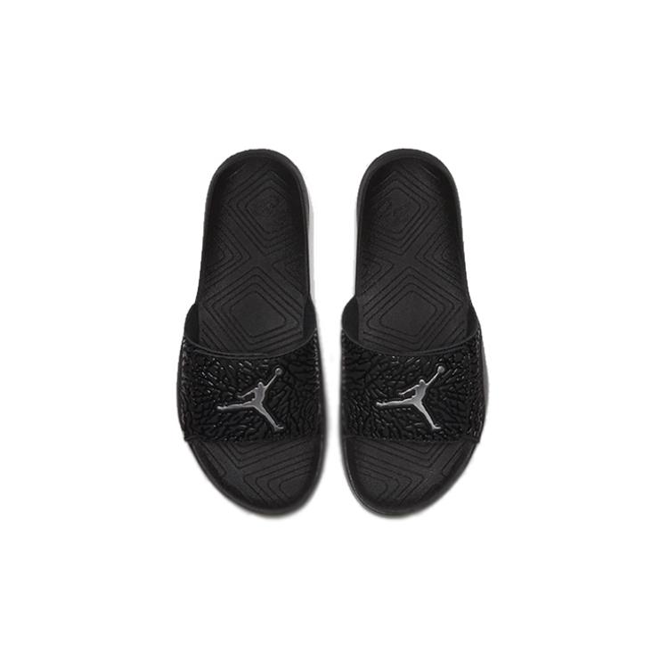 Air Jordan Hydro 7 V2 'Черный Металлик Серебристый' BQ6290-003
