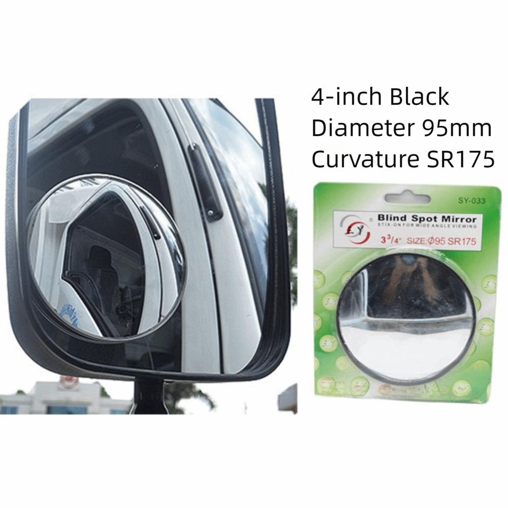 75/90mm Truck Bus Round Blind Spot Mirror HD Convex Wide Angle Rear View Mirror Blind Spot Auxiliary Mirrors Auto Accessories