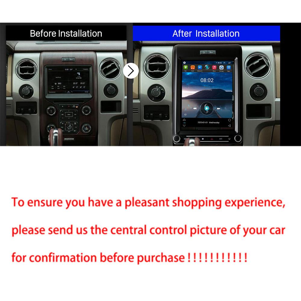 Автомобильный Стерео Радио Плеер GPS Android Сенсорный Экран 2+32G Для Ford F150 2009-2013