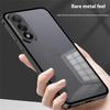 For OnePlus Nord 5 5G/Ace 5 Ultra 5G Matte Case Aluminium Alloy + PC Phone Cover Pop-Up Snap Lock