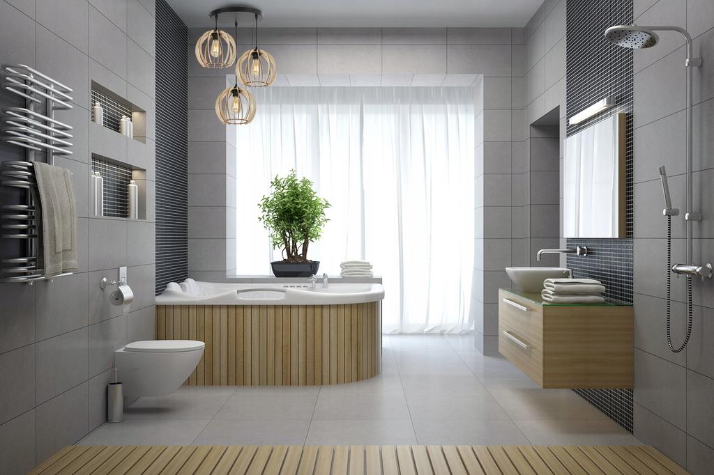 MODERN WOODEN LED CEILING HANGING LAMP