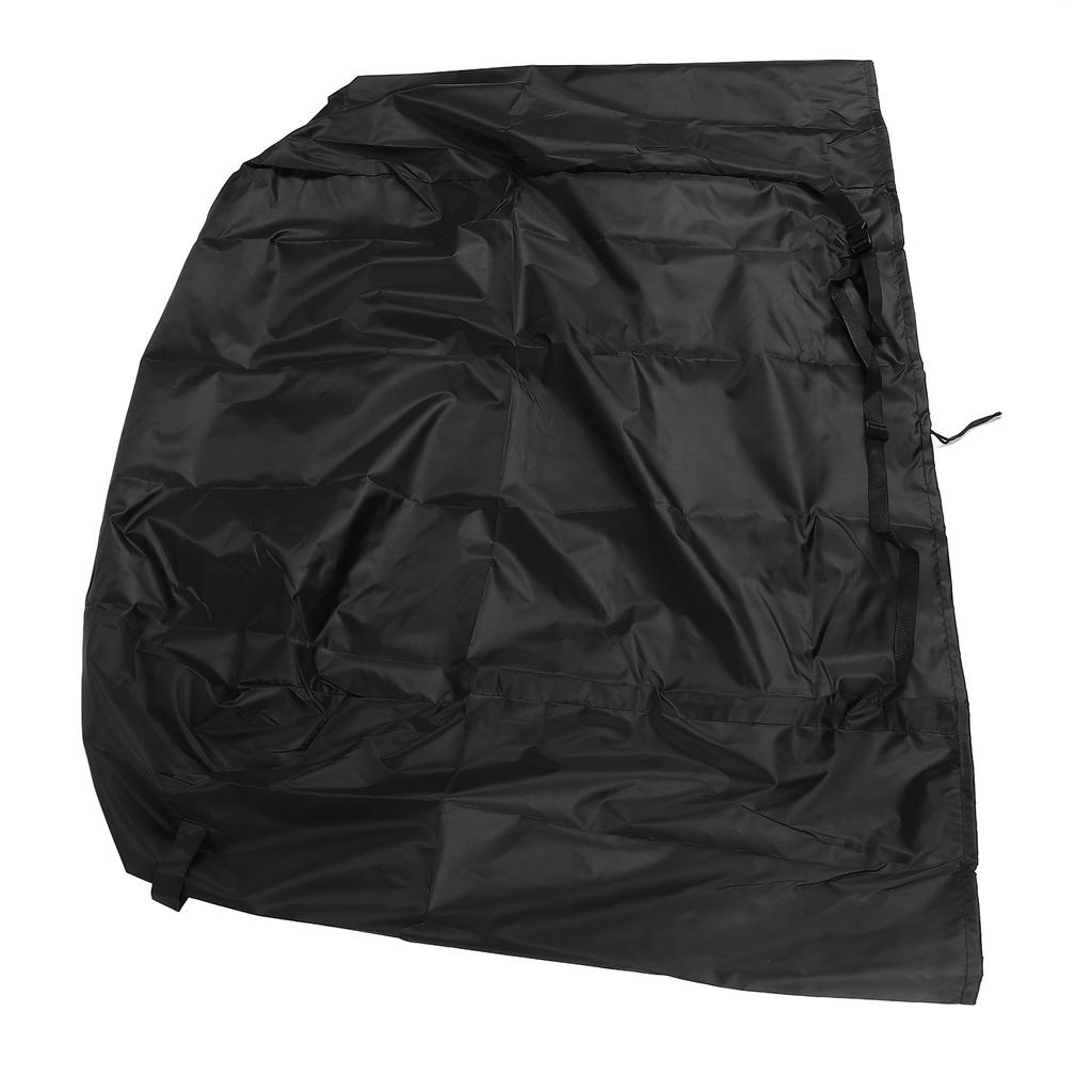 Outdoor Fireplace Cover 420D Oxford Cloth Water Resistant Patio Wood Burning Fireplace Cover for Out