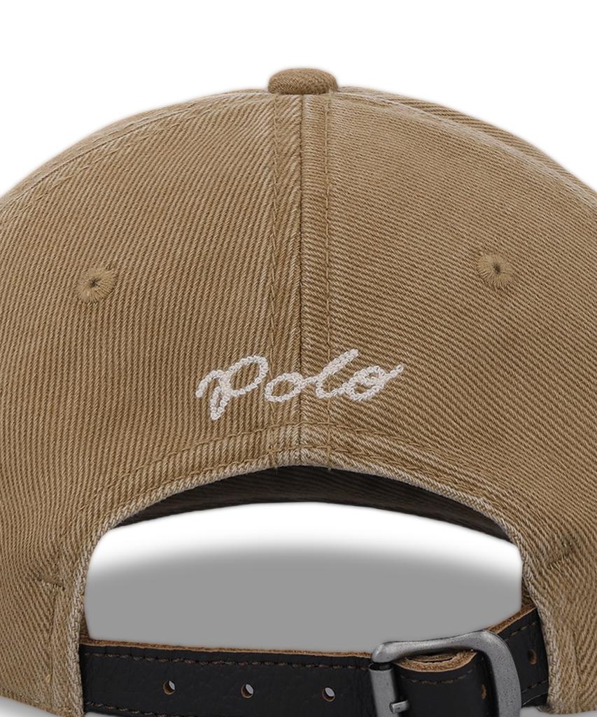 POLO RALPH LAUREN Бейсболка из твила с логотипом Ralph - Бежевый/Хаки