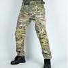 Мужские однотонные камуфляжные брюки-карго с несколькими карманами, мужские уличные брюки-карго с защитой от разрывов
