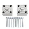 2 Set 3 Way Diverter Valve Alloy Steel Small Excavator Throttle Valve Replacement