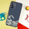 Японский Волновой Арт Чехол Для Samsung Galaxy A54 A34 A24 A14 A12 A22 A32 A42 A52 A72 A52S A51 A71 A13 A53 Обложка