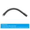PATIKIL Gooseneck Female To Male Thread Metal Universal Hose Flexible Arm Gooseneck Tube Extension Holder for Action Camera Phone Microphone Black 8"