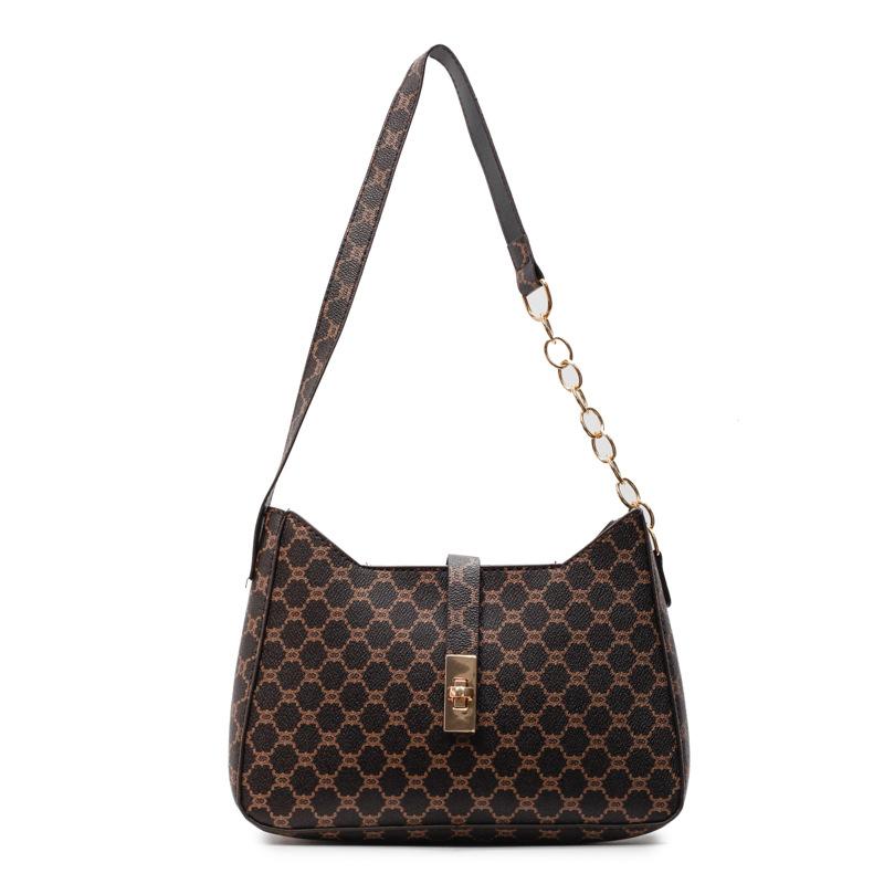 Small Bag Women's 2025 Summer Trend Retro Shoulder Bag Simple Fashion Messenger Bag Foreign Style Underarm Bag Women's Bag