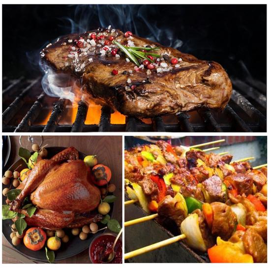 Yousheng 1 Set Turkey Baster Syringe Large Food Grade with Cleaning Brush BBQ Baster Syringe Tube Pump Kitchen Tool